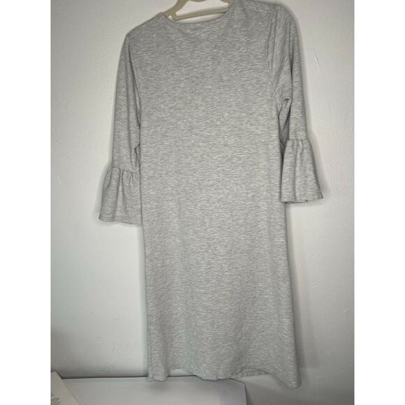 Harper & Bay Maternity Nursing Hidden Zipper Grey Sheath Dress size large - Picture 2 of 6